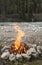 Campfire on the Wheaton River