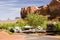 Campground in Monument Valley
