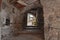 Campiglia d `Orcia, Siena, Tuscany, Italy: alley with underpass in the old town