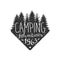 Camping Adventures Vintage Emblem