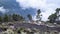 Camping area at the Acatenango Volcano in Guatemala