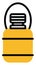 Camping bottle, icon