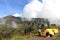 Camping in the clouds on the crater of mt Rinjani