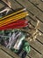 Camping equipment hiking explore tent poles pegs