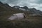 Camping with a mountainview at the Klausenpass