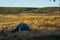 Camping in Nature on the Prairies in the Qu` Appelle Valley