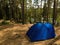 Camping in Nuuksio National Park, Finland