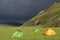 Camping in Orkhon valley
