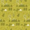 Camping Seamless Pattern