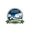 Camping sport exploration mountain vector icon