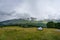 camping tent in the mountain area of the majella abruzzo