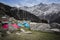 Camping and tenting in triund