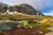 Camping tents. Trolltunga, Norway