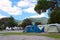 Camping tents at Wilson Promontory, Australia.