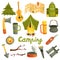 Camping Tourism Equipment Set