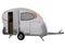 Camping trailer vehicle