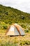 Camping in the wild at Mount Kenya