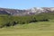 Campo Felice Plateau in Abruzzo, Italy