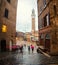 Campo Square with Mangia Tower in Siena