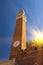 Campo Square with Mangia Tower, Siena, Italy