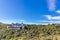 Campos do Jordao, Brazil. Tipical building construction at the c