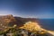 Camps Bay at night in Cape Town, South Africa