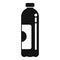 Campsite drink bottle icon simple vector. Water supply