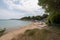 campsite with private beach, perfect for sunbathing or swimming