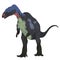 Camptosaurus Dinosaur on White