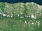 Camuy, Puerto Rico. Low-res satellite. No legend