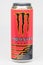 Can of 500 ml Monster Energy Lewis Hamilton edition. Lewis Carl Davidson Hamilton is a British racing driver who races in Formula