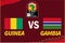 Can Cameroon 2021 Symbol Guinea Vs Gambia Teams Flags