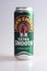 A can of John Smiths English bitter shot against a white background