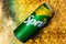 Can of  lemon and lime-flavored soft drink Sprite