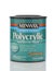 A can of Minwax Water Based Polycrilic Protective Finish