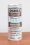 Can of Oshee zero vitamin drink. Oshee with magnesium, vitamins and minerals plus