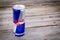 Can of Red Bull energy drink