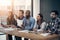 Can we talk more about this. a group of young businesspeople having a meeting in a modern office.