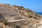 Canaanite city gate at Ashkelon, Israel, Middle East