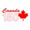 Canada 150 Birthday graphic