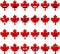 Canada cartoon emojis