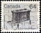 CANADA - CIRCA 1982: A stamp printed in Canada from the `Heritage Artifacts` issue shows a wooden kitchen stove, circa 1982.