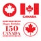 Canada Day 150 graphics