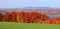 Canada fall landscape during sunny day