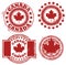 Canada Flag Stamp