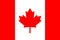 Canada flag vector icon. Web icon.