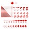 Canada infographic set