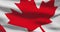 Canada national flag footage. Canadian waving country flag on wind