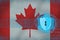 Canada network security. Digital defense concept.