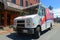 Canada post vehicle in Saint John, NB, Canada